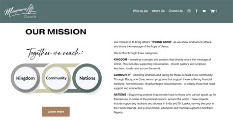 Ministry Mission Statement .